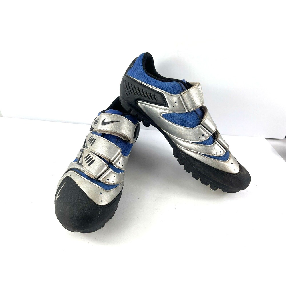 Nike ACG YVR III Cycling Shoes Mens 13.5 Royal Blue Chrome Leather Mesh 90612